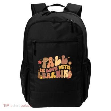 Cute Retro Fall In Love With Learning Backpack