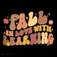 Cute Retro Fall In Love With Learning Coaster thumb 2
