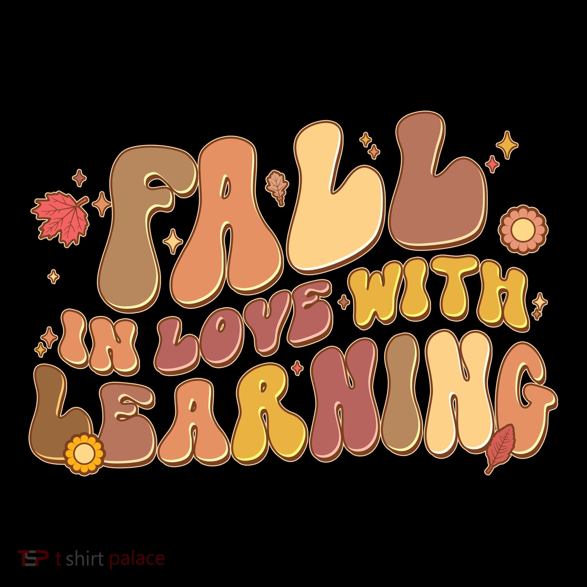 Cute Retro Fall In Love With Learning Tote Bag