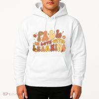 Cute Retro Fall In Love With Learning Hoodie thumb 2