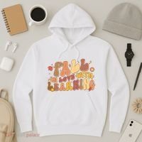 Cute Retro Fall In Love With Learning Hoodie thumb 3