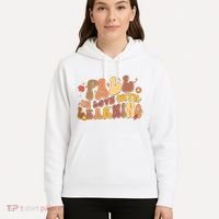 Cute Retro Fall In Love With Learning Hoodie thumb 5