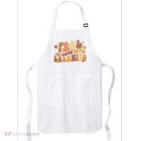 Cute Retro Fall In Love With Learning Apron thumb 0