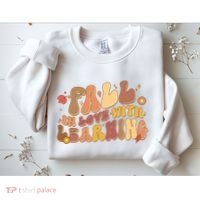 Cute Retro Fall In Love With Learning Sweatshirt thumb 2