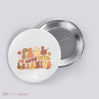 Cute Retro Fall In Love With Learning Button thumb 0