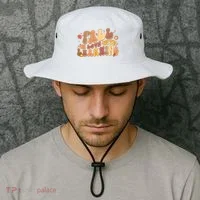 Cute Retro Fall In Love With Learning Bucket Hat thumb 2