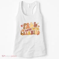 Cute Retro Fall In Love With Learning Women's Tank Top thumb 0