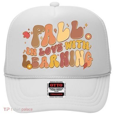 Cute Retro Fall In Love With Learning Hat