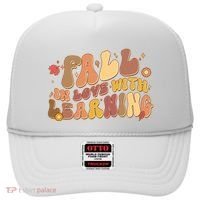 Cute Retro Fall In Love With Learning Hat thumb 0