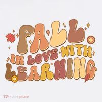 Cute Retro Fall In Love With Learning Golf Towel thumb 3