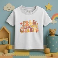Cute Retro Fall In Love With Learning Toddler T-Shirt thumb 3