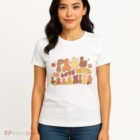 Cute Retro Fall In Love With Learning Women's T-Shirt thumb 4