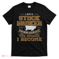 Cattle Rancher Funny Cow Stockbroker Cattleman Farmer T-Shirt thumb 0