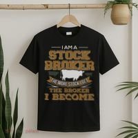 Cattle Rancher Funny Cow Stockbroker Cattleman Farmer T-Shirt thumb 2