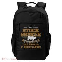 Cattle Rancher Funny Cow Stockbroker Cattleman Farmer Backpack thumb 0