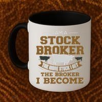 Cattle Rancher Funny Cow Stockbroker Cattleman Farmer Coffee Mug thumb 2