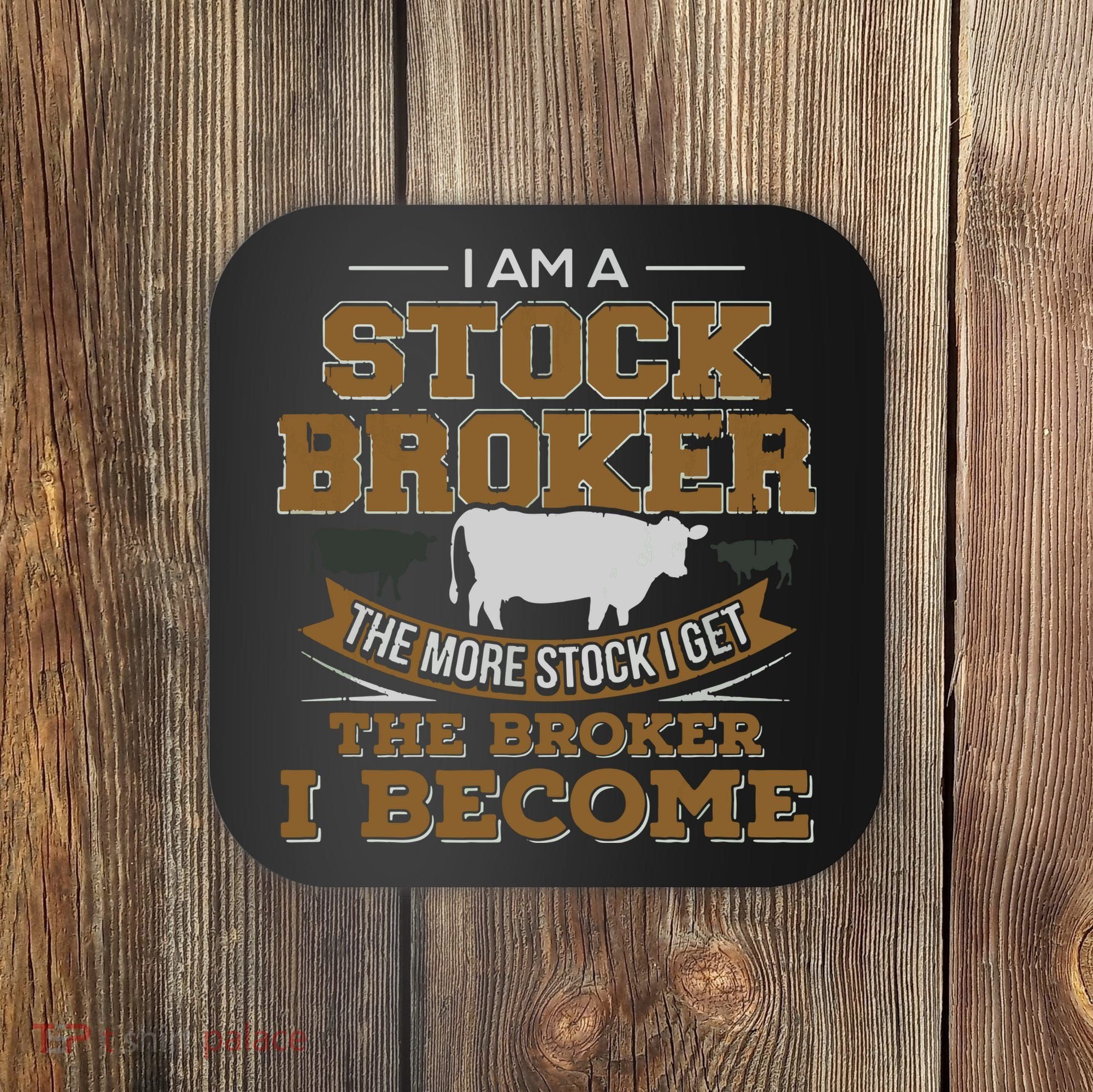 Cattle Rancher Funny Cow Stockbroker Cattleman Farmer Coaster