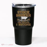 Cattle Rancher Funny Cow Stockbroker Cattleman Farmer Tumbler thumb 0
