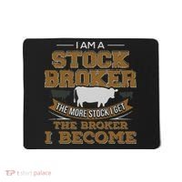 Cattle Rancher Funny Cow Stockbroker Cattleman Farmer Mousepad thumb 0