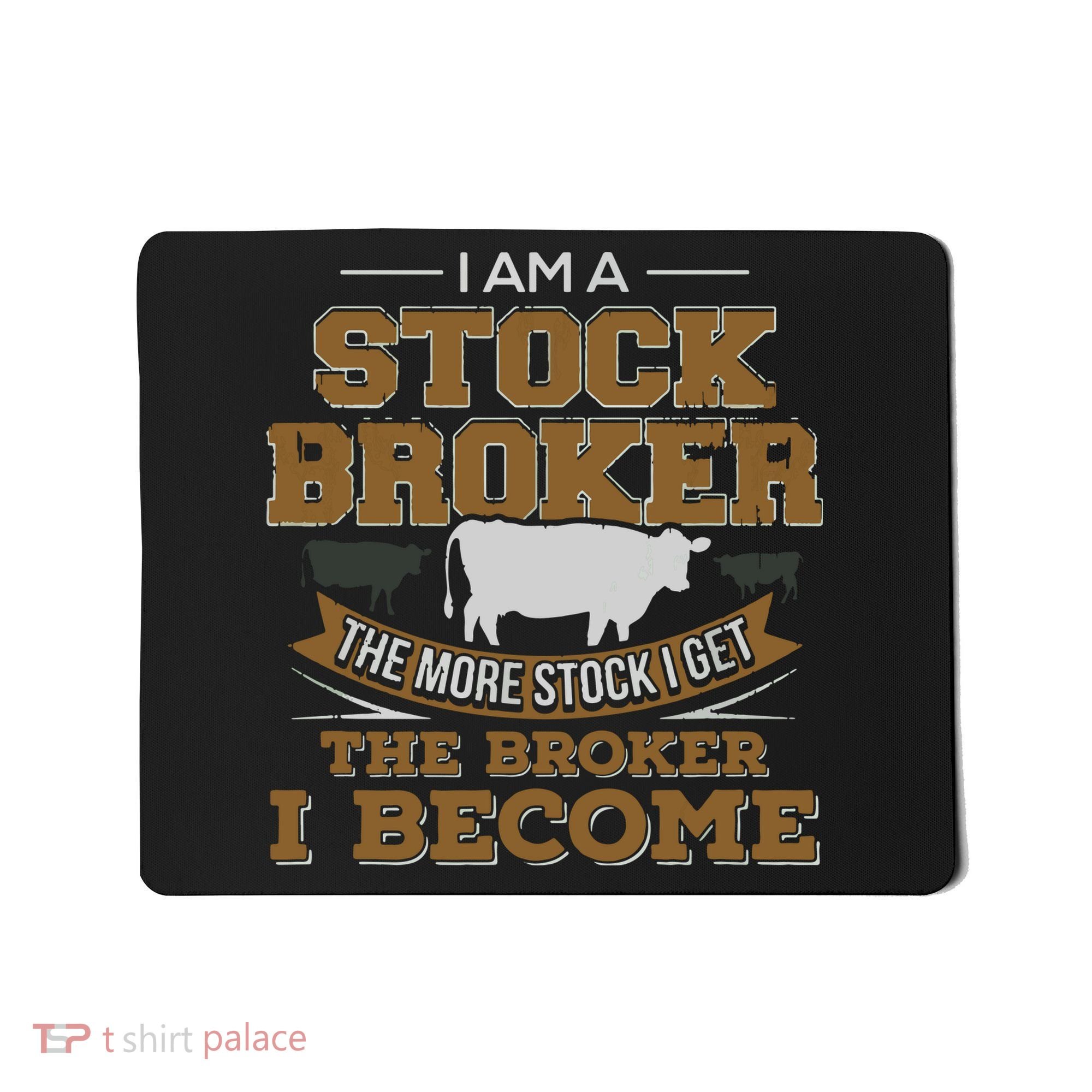 Cattle Rancher Funny Cow Stockbroker Cattleman Farmer Mousepad