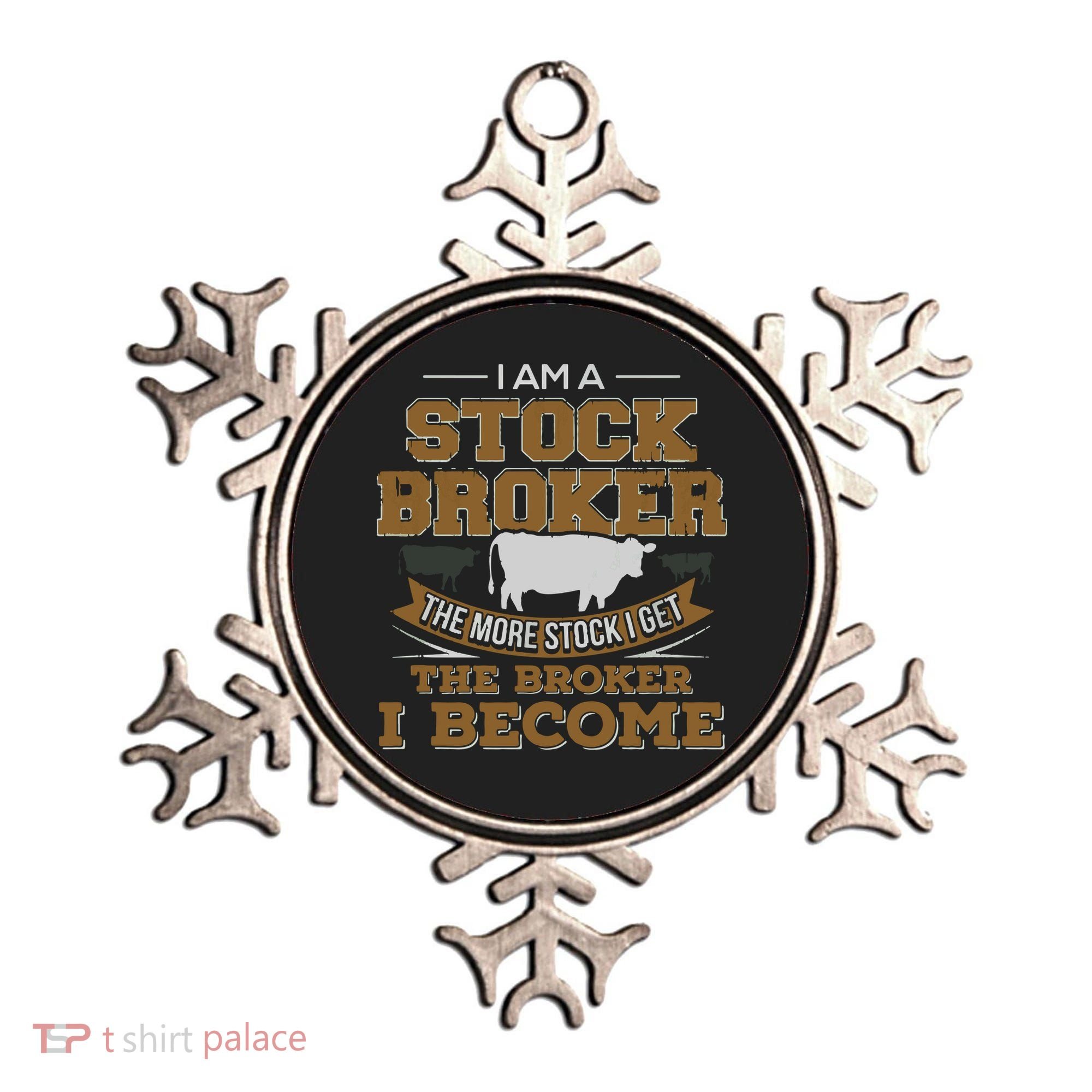 Cattle Rancher Funny Cow Stockbroker Cattleman Farmer Ornament