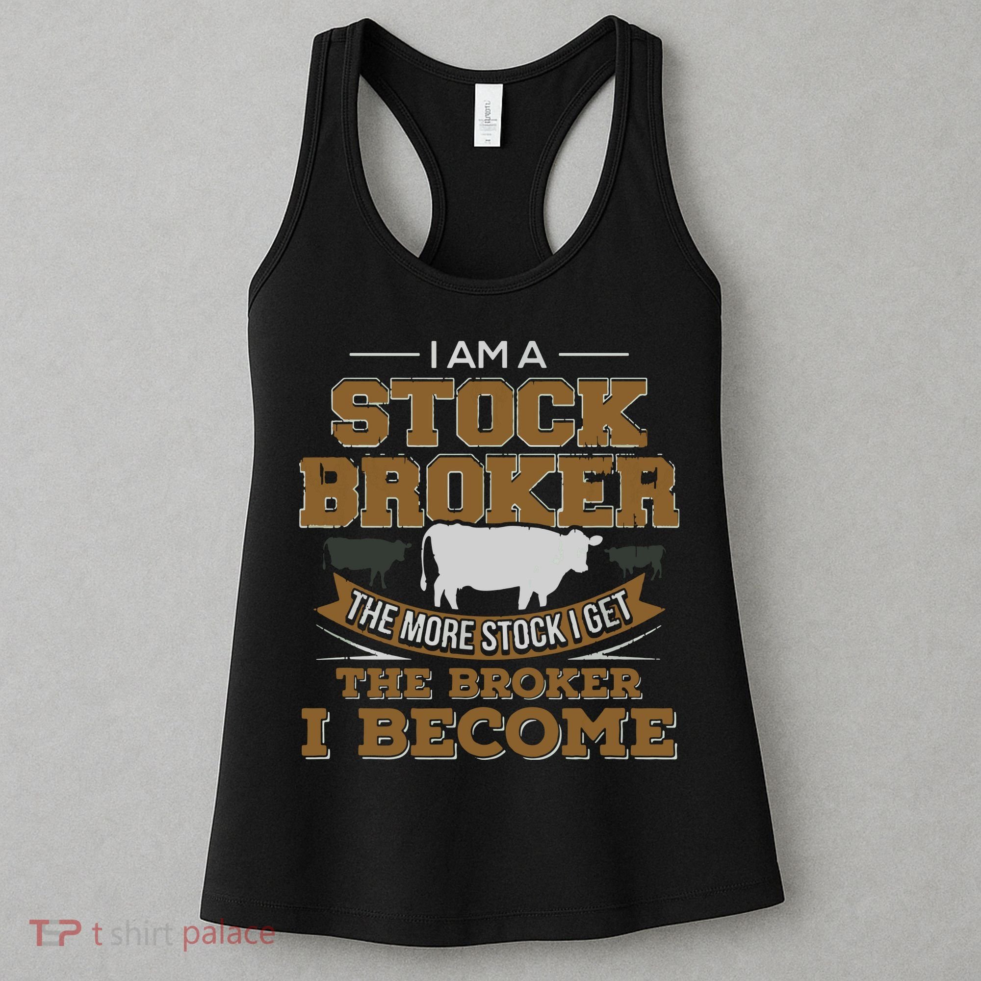 Cattle Rancher Funny Cow Stockbroker Cattleman Farmer Women's Tank Top