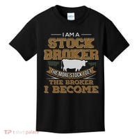 Cattle Rancher Funny Cow Stockbroker Cattleman Farmer Kids T-Shirt thumb 0