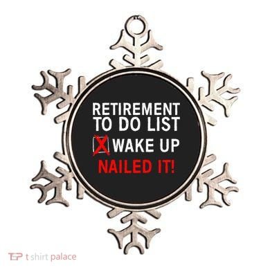 Cool Retirement For Women Retired To Do List Retiree Ornament