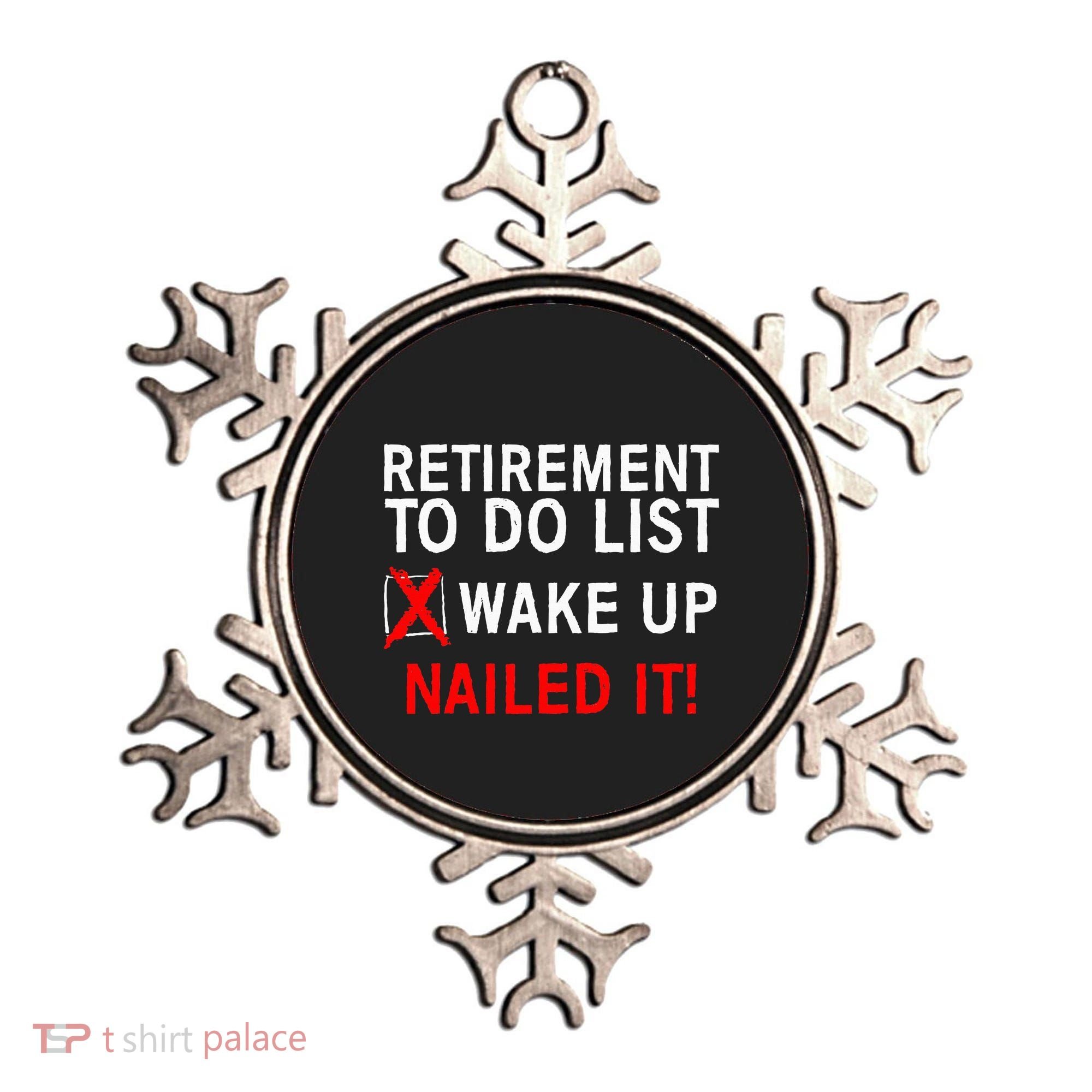 Cool Retirement For Women Retired To Do List Retiree Ornament
