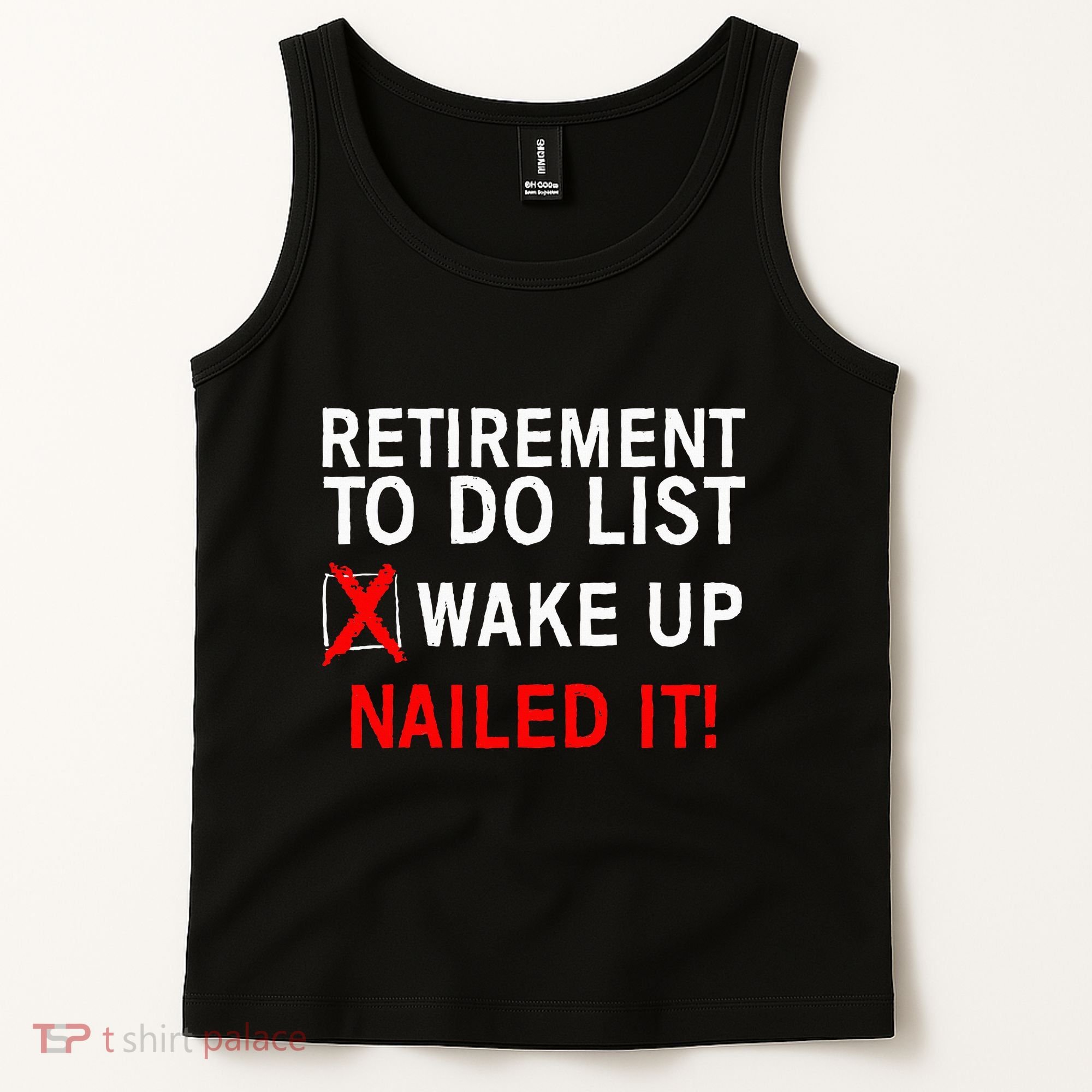 Cool Retirement For Women Retired To Do List Retiree Tank Top