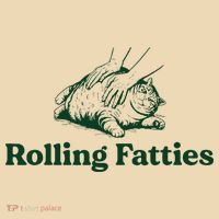 Cat Rolling Fatties Funny Tote Bag thumb 4