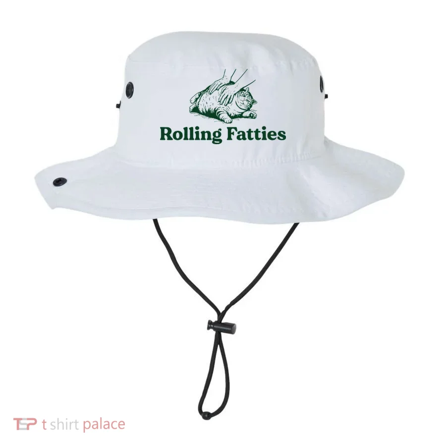 Cat Rolling Fatties Funny Bucket Hat
