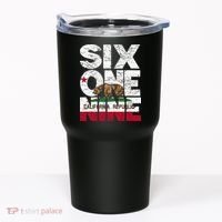 California Republic Flag 619 Area Code Tumbler thumb 0