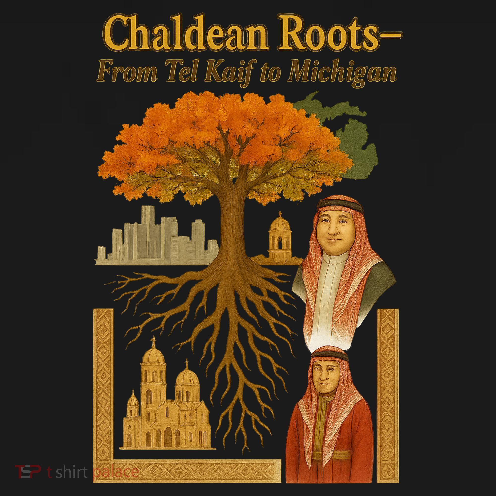 Chaldean Roots From Tel Kaif To Michigan Women's Tank Top