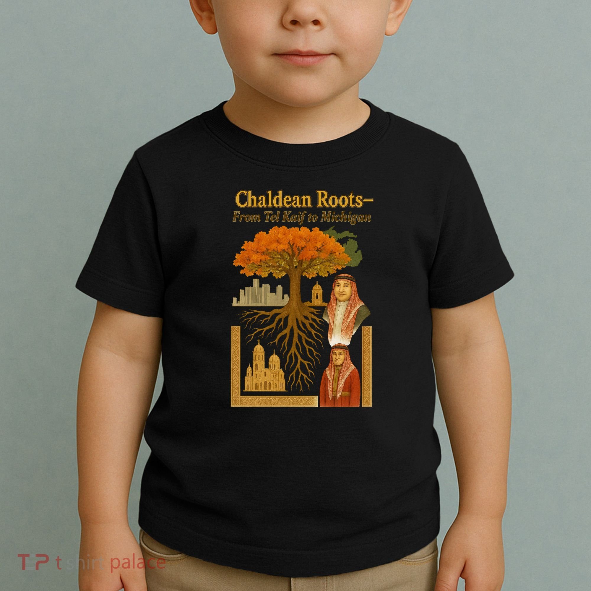 Chaldean Roots From Tel Kaif To Michigan Toddler T-Shirt