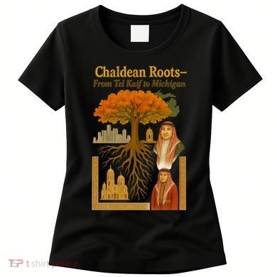 Chaldean Roots From Tel Kaif To Michigan Women's T-Shirt