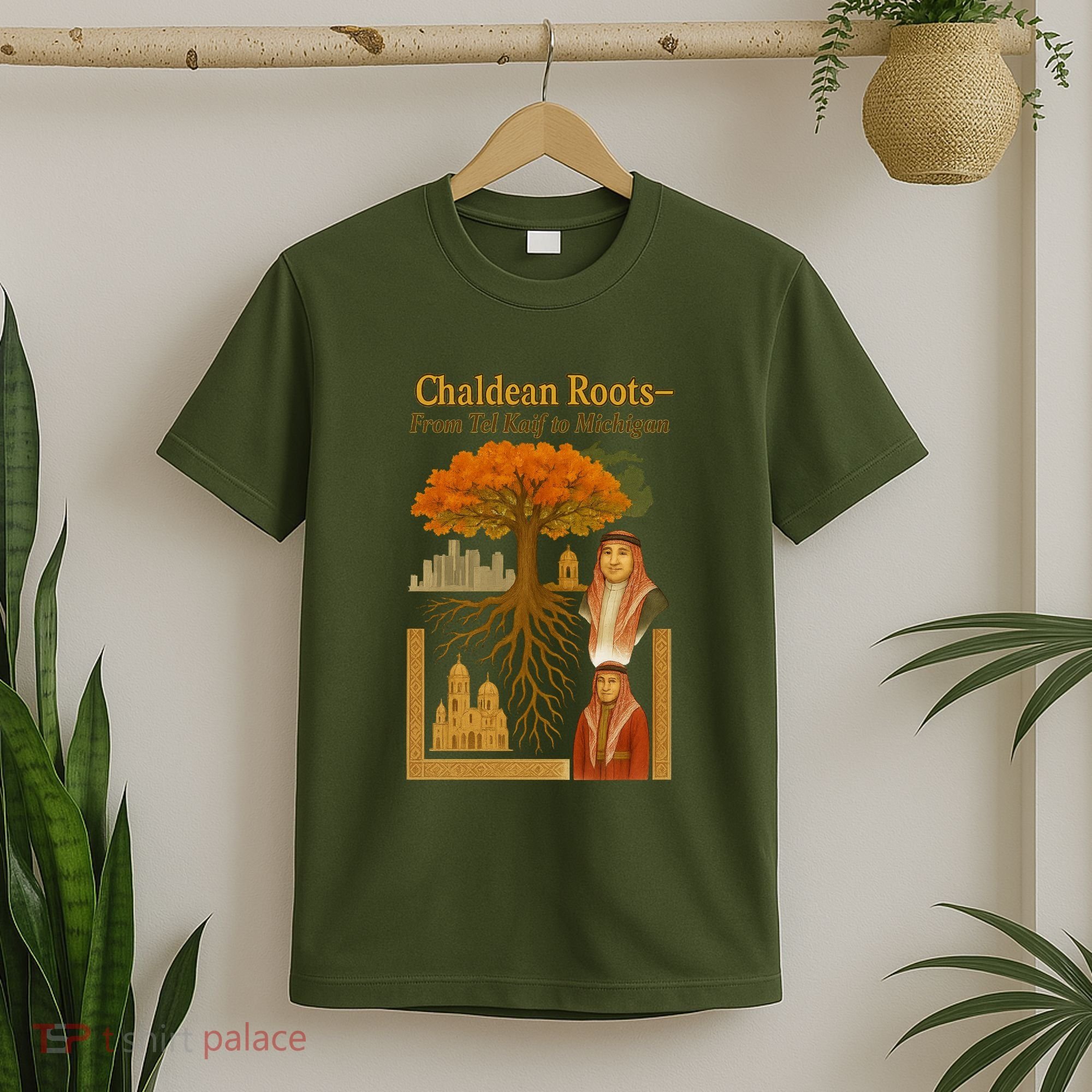 Chaldean Roots From Tel Kaif To Michigan T-Shirt