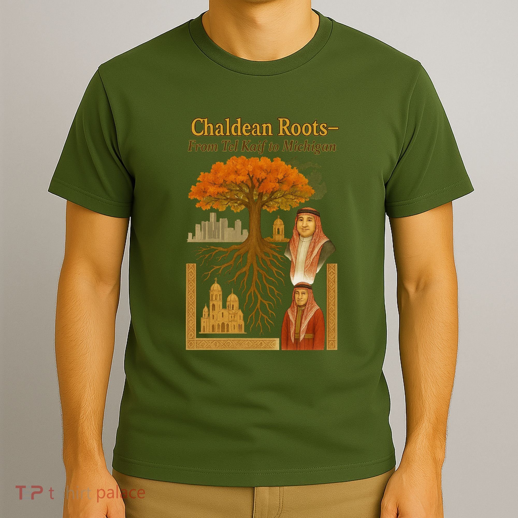 Chaldean Roots From Tel Kaif To Michigan T-Shirt