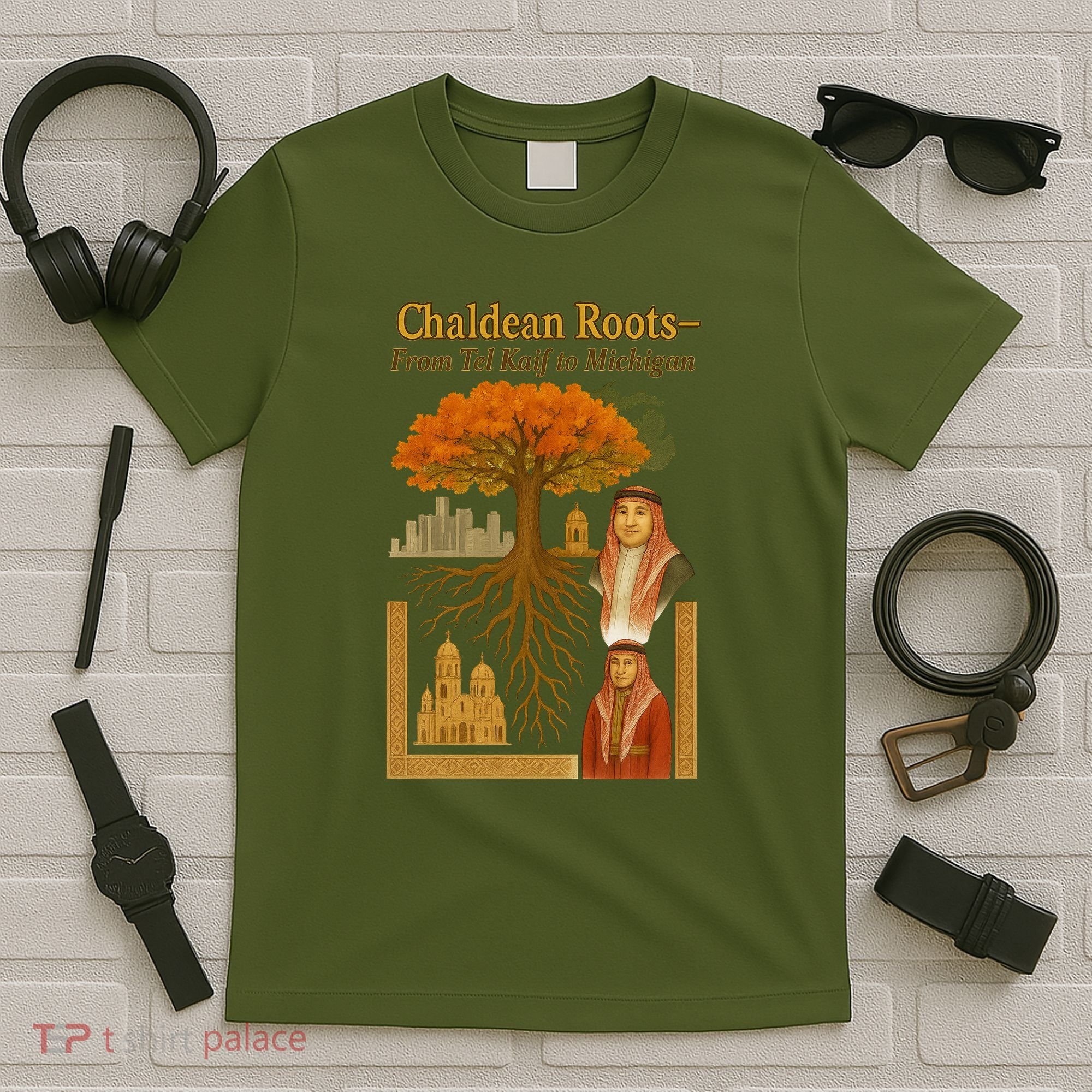 Chaldean Roots From Tel Kaif To Michigan T-Shirt