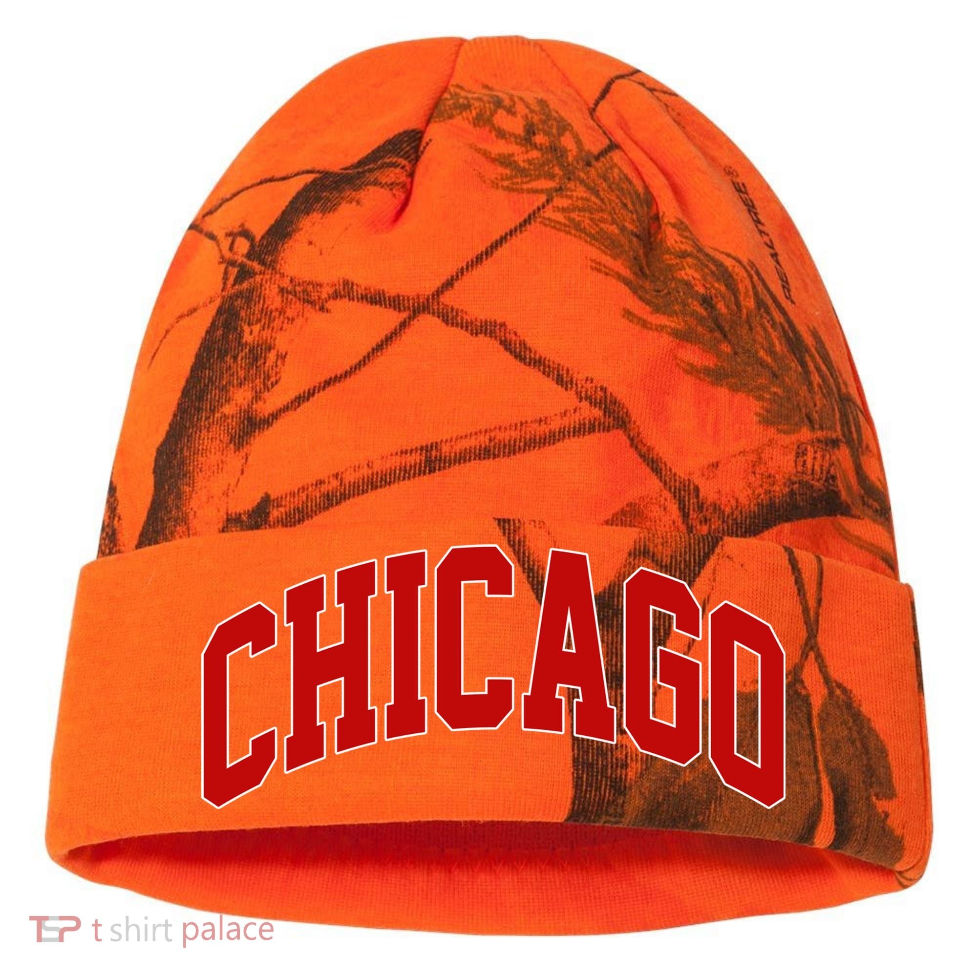 Chicago Retro Gift Kati Licensed 12" Camo Cuffed Beanie