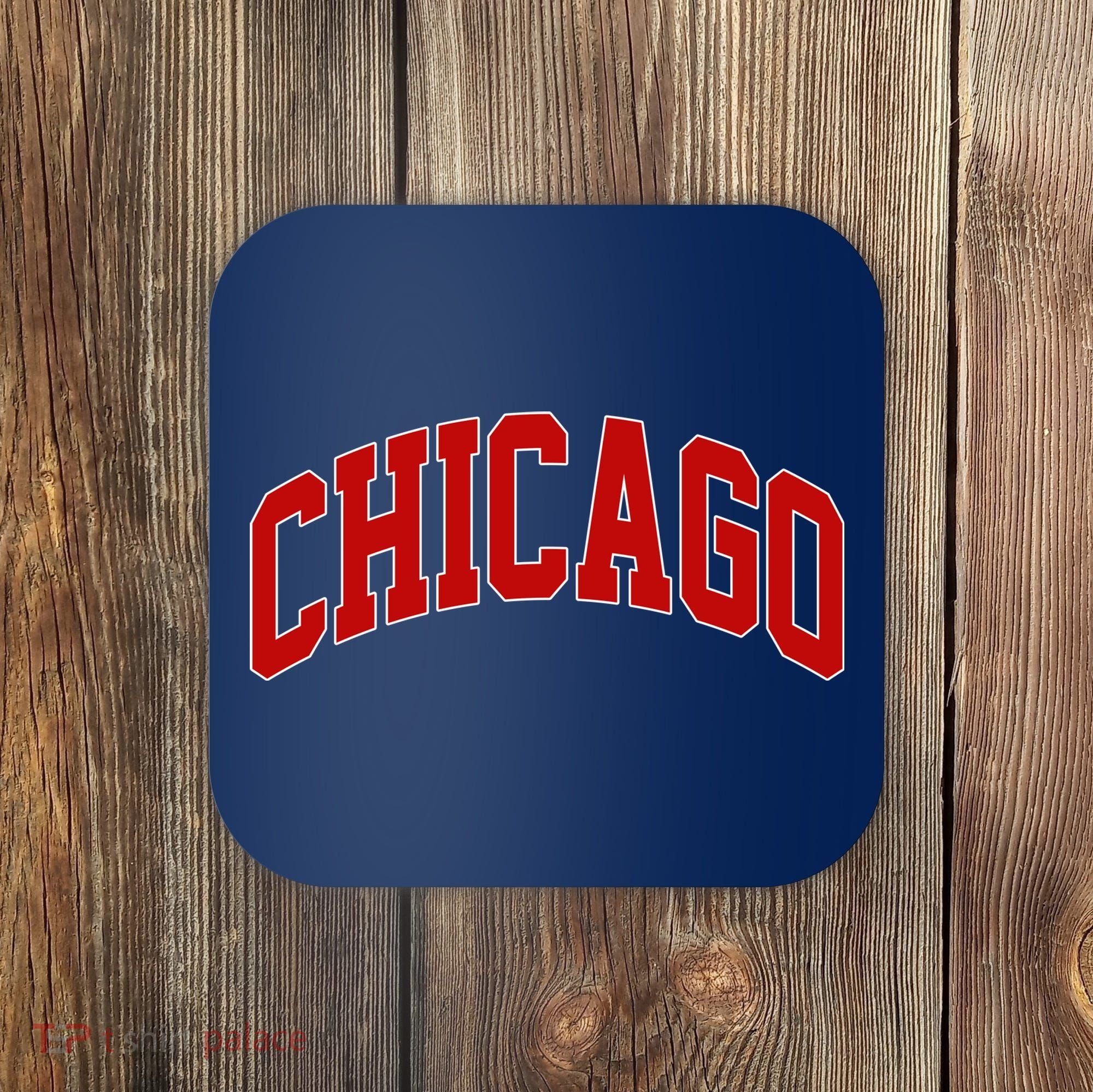 Chicago Retro Gift Coaster