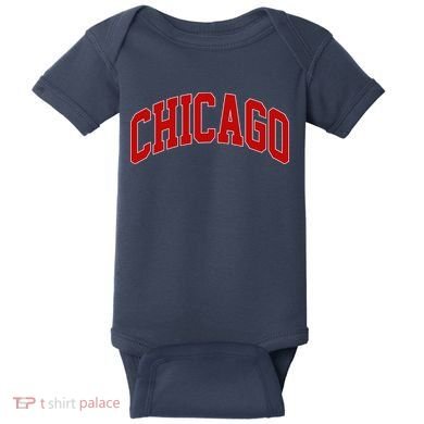 Chicago Retro Gift Baby Bodysuit