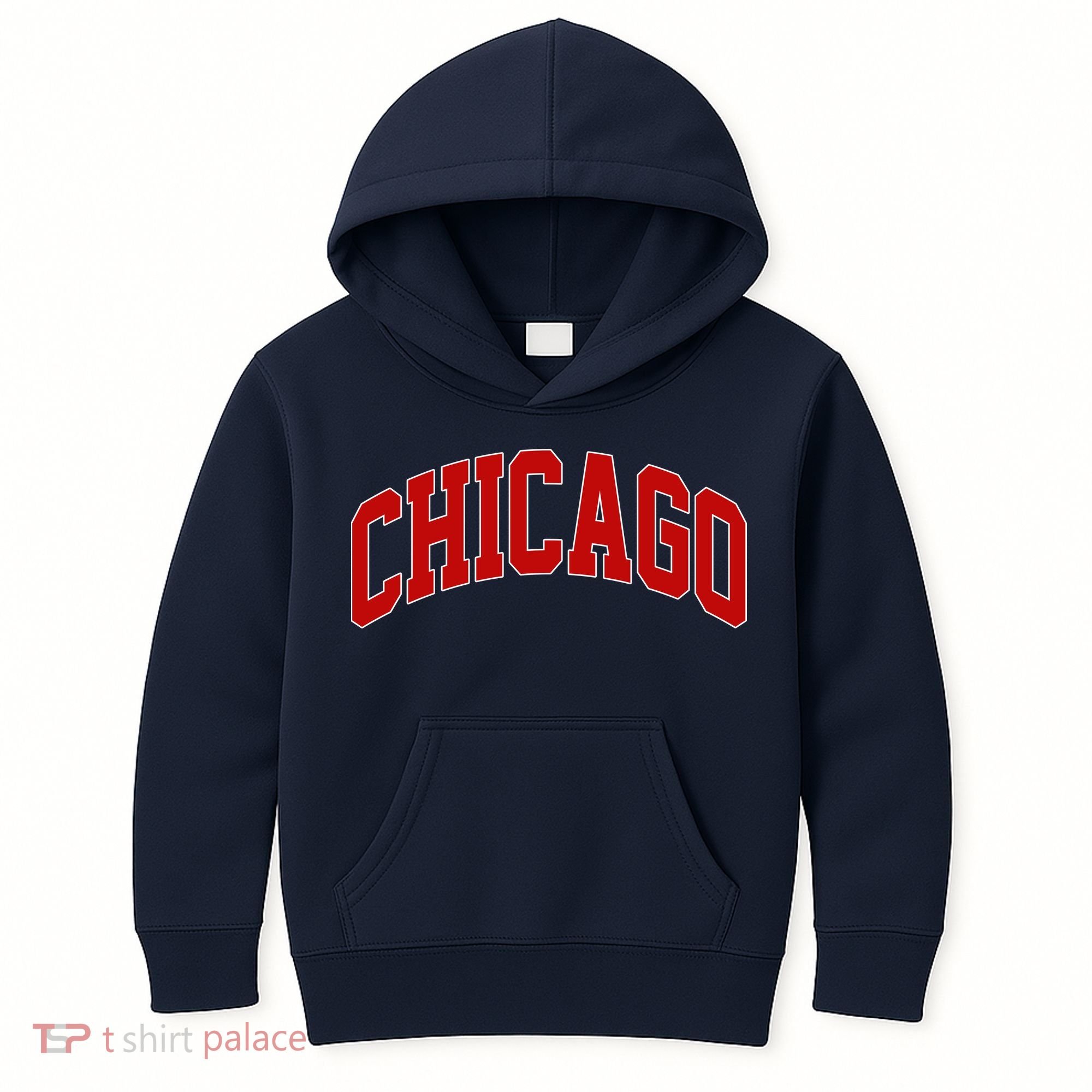 Chicago Retro Gift Kids Hoodie