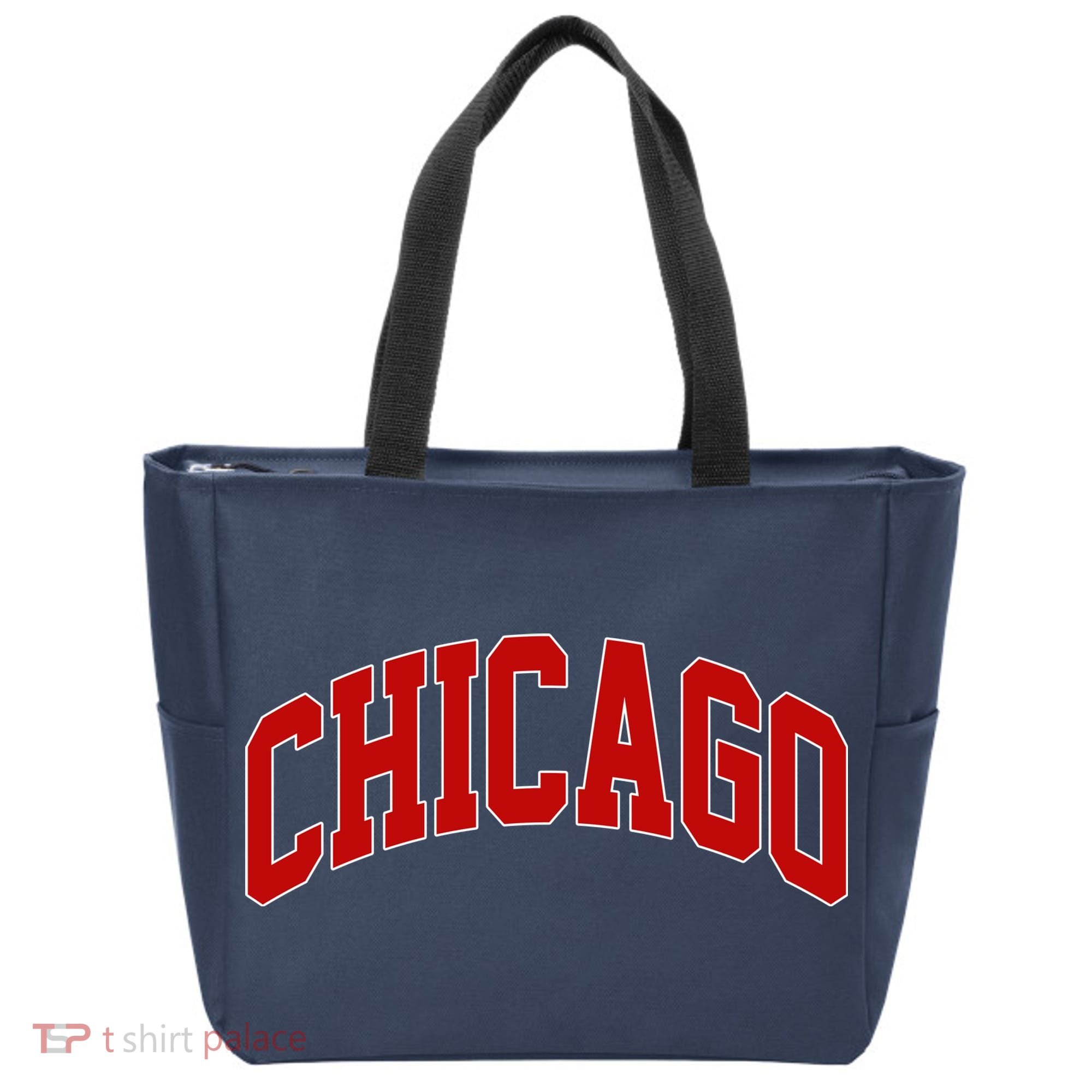 Chicago Retro Gift Tote Bag