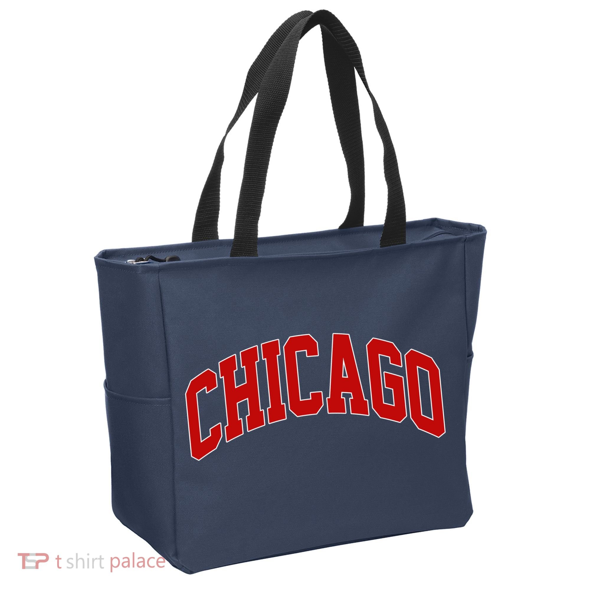 Chicago Retro Gift Tote Bag