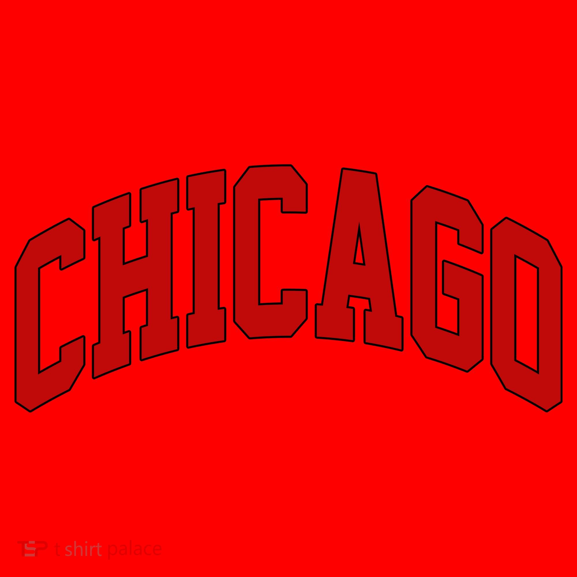 Chicago Retro Gift Santa Hat