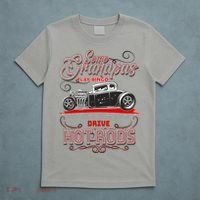 Cool Real Grandpas Drive Hot Rods T-Shirt thumb 5
