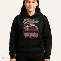 Cool Real Grandpas Drive Hot Rods Hoodie thumb 5