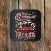 Cool Real Grandpas Drive Hot Rods Coaster thumb 0