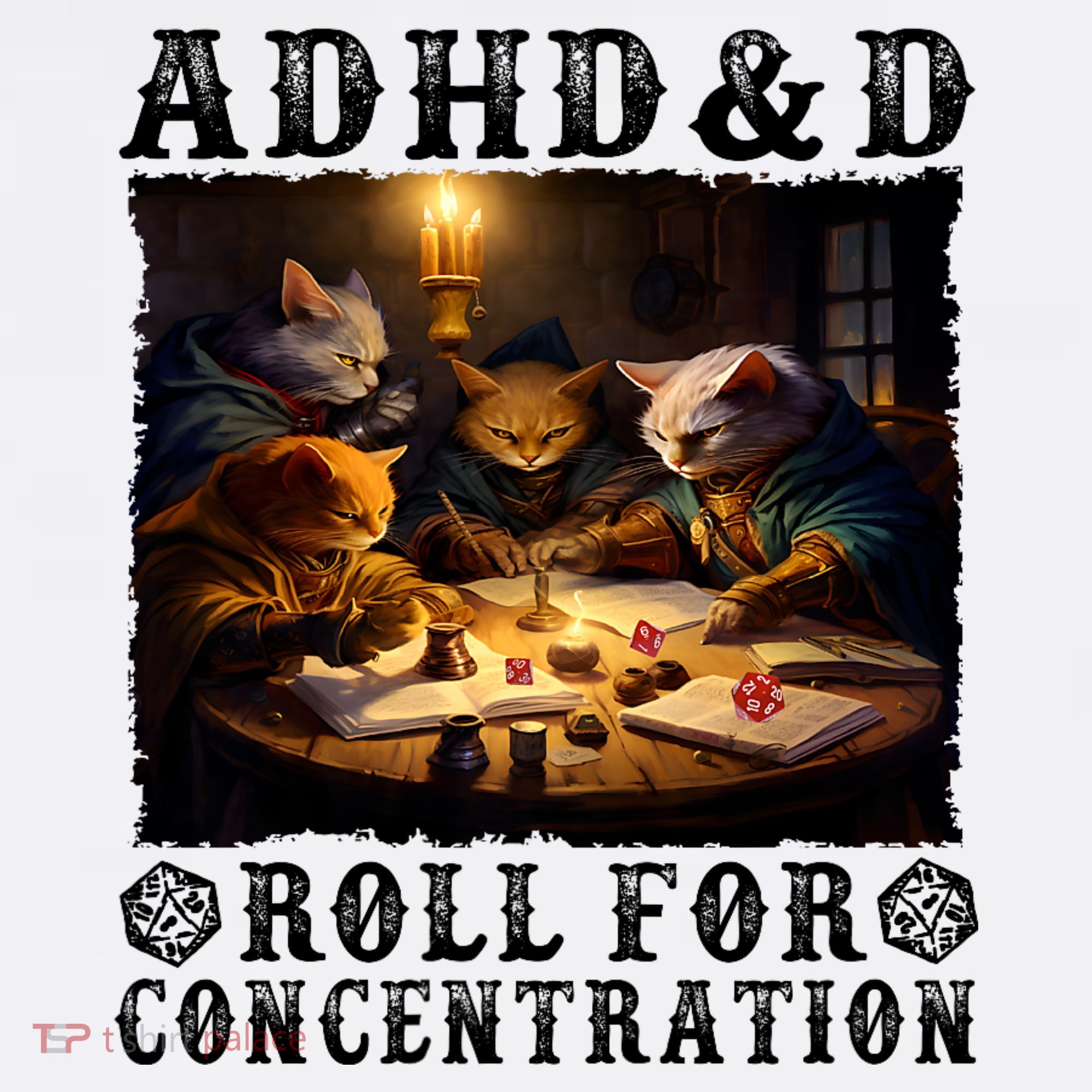 Cats Rpg Gamer Roll For Concentration Funny Quote Apparel Women's Hoodie